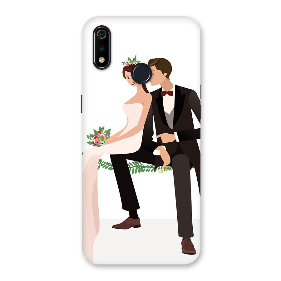 Wedding Couple Back Case for Realme 3i