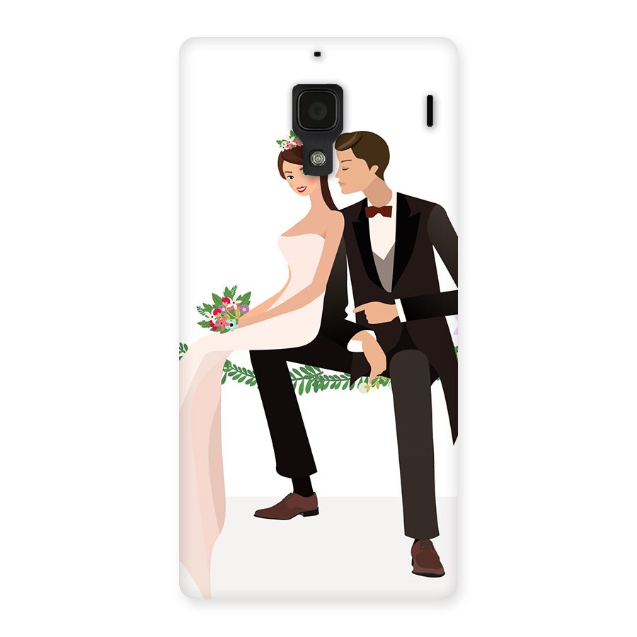 Wedding Couple Back Case for Redmi 1S
