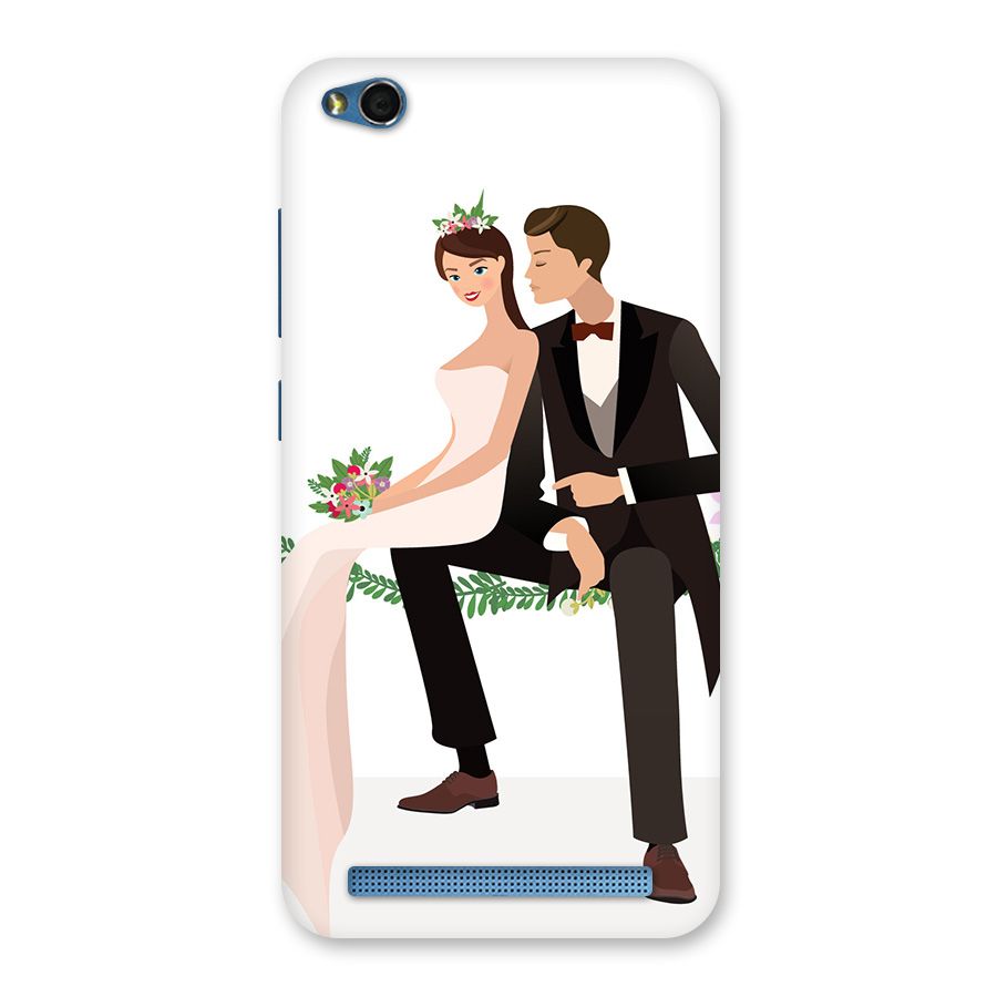 Wedding Couple Back Case for Redmi 5A