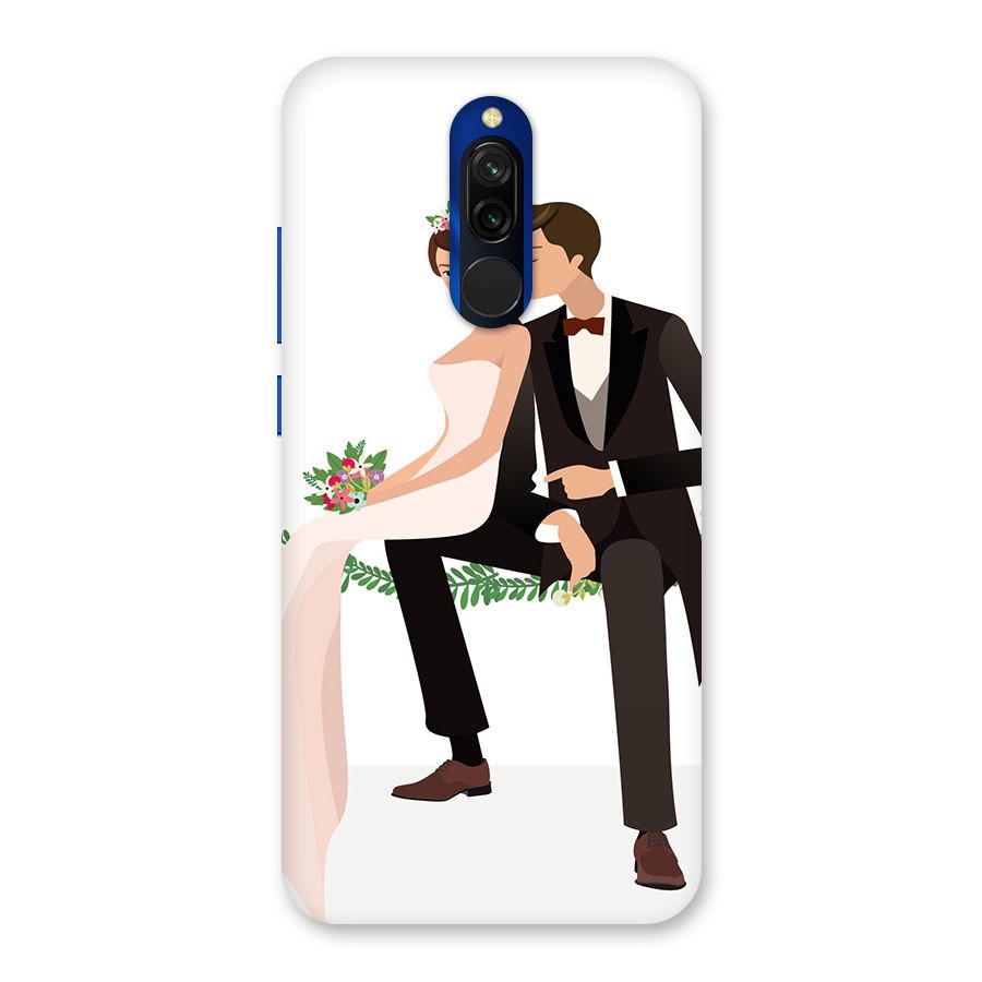 Wedding Couple Back Case for Redmi 8