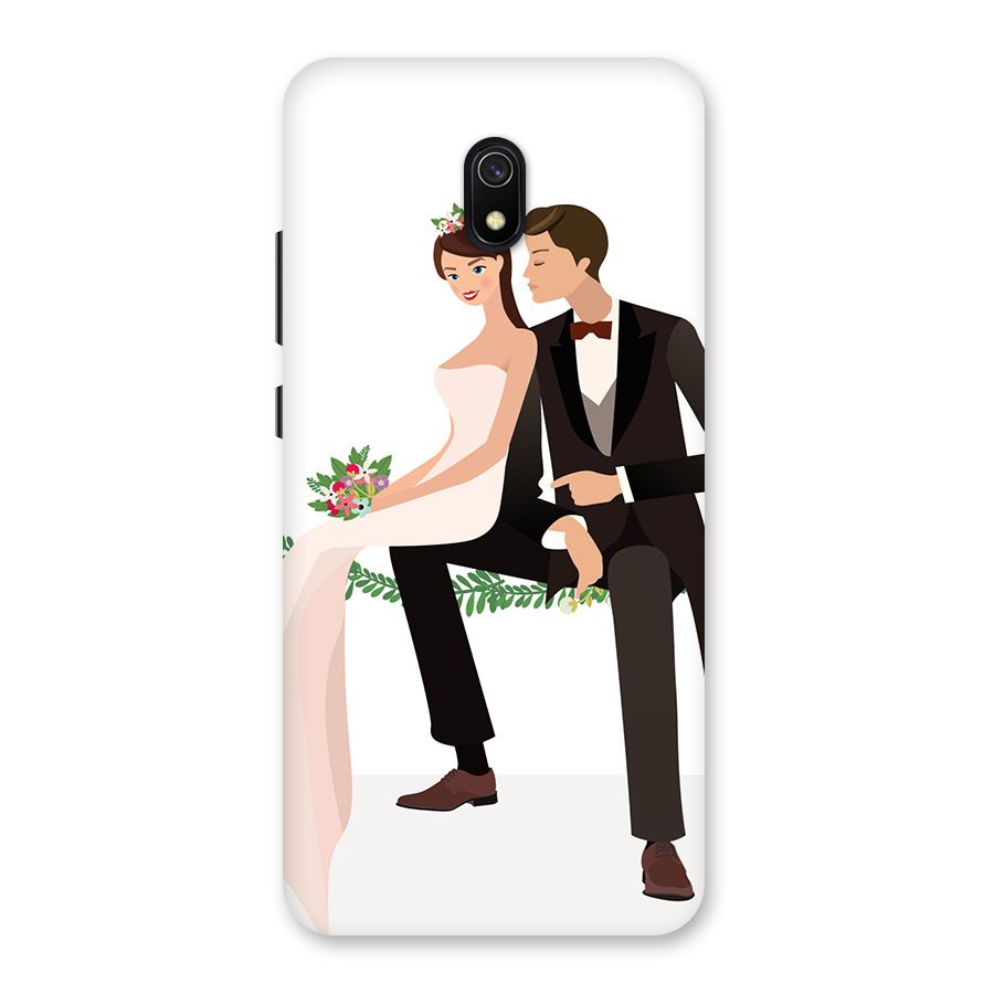 Wedding Couple Back Case for Redmi 8A