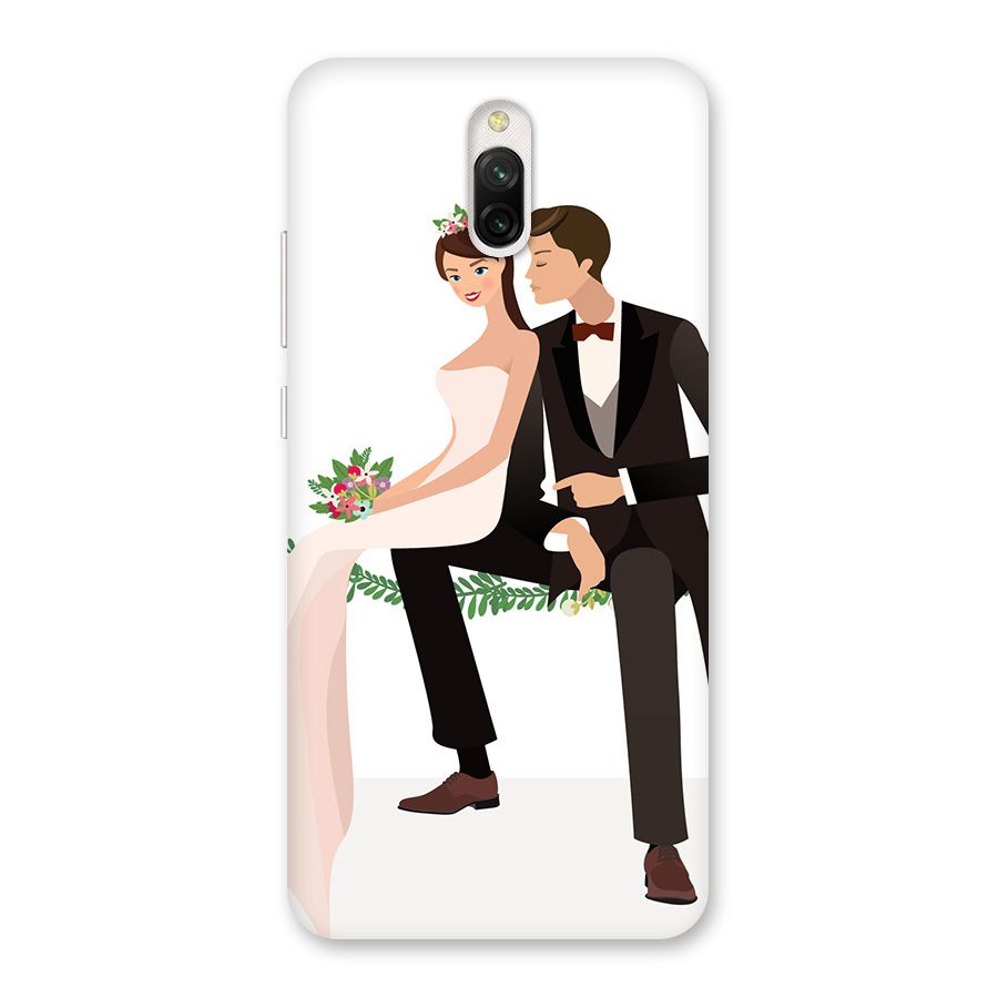 Wedding Couple Back Case for Redmi 8A Dual