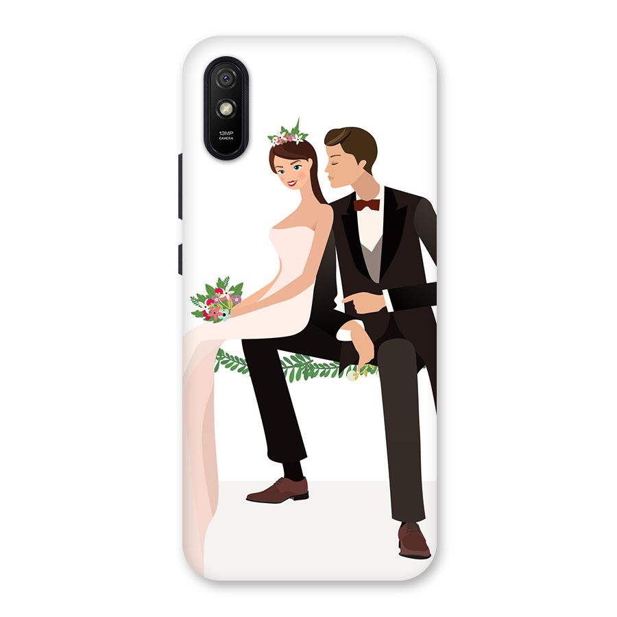 Wedding Couple Back Case for Redmi 9A