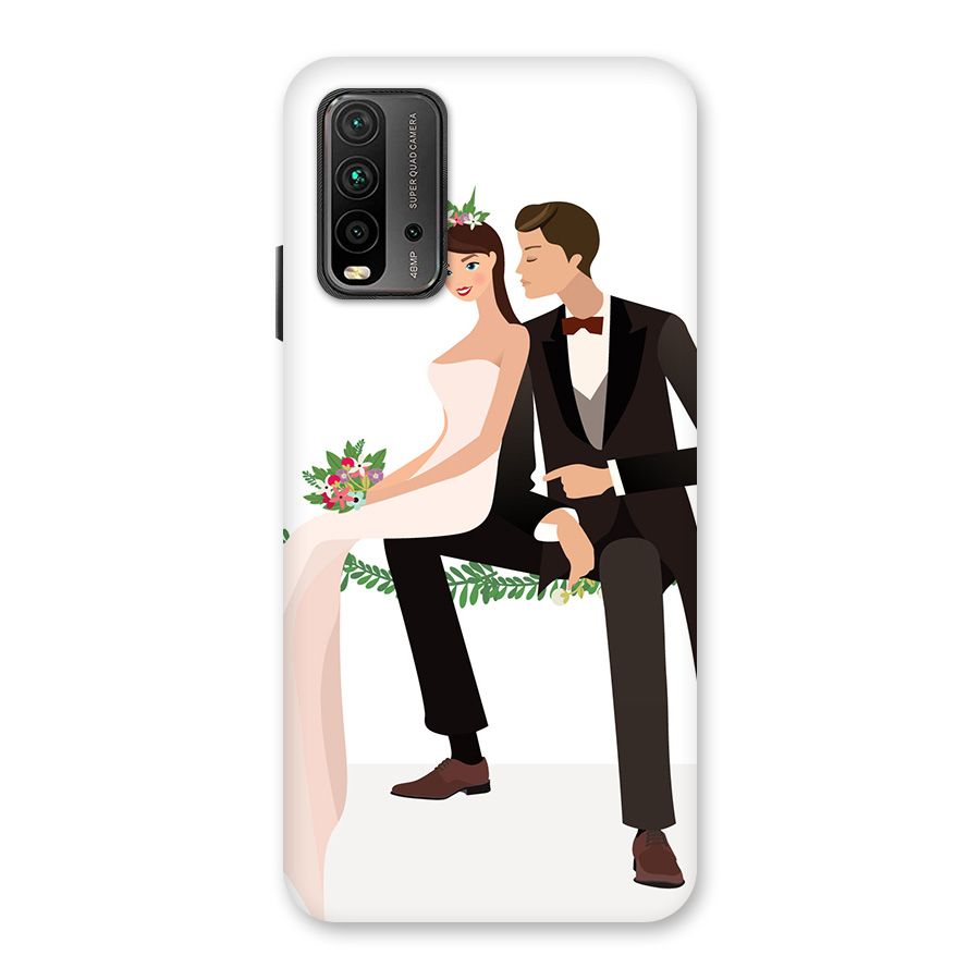 Wedding Couple Back Case for Redmi 9 Power