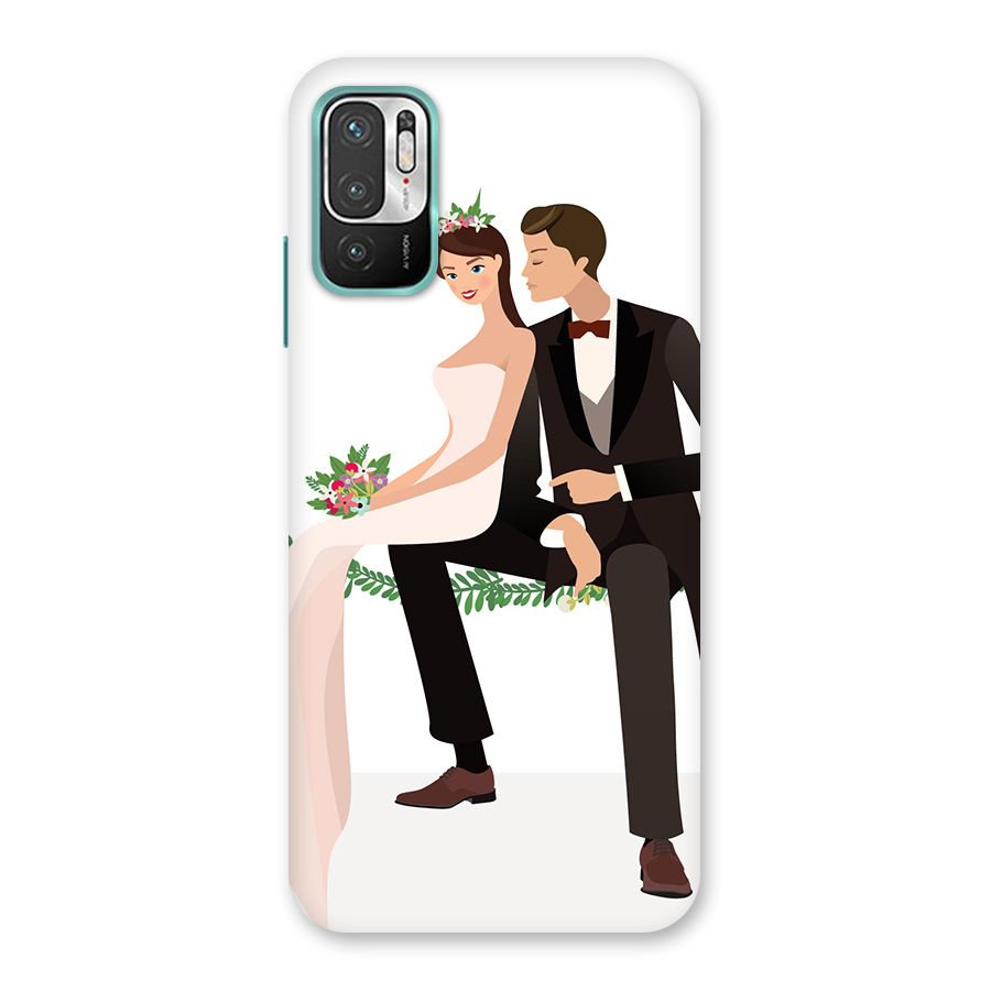 Wedding Couple Back Case for Redmi Note 10T 5G