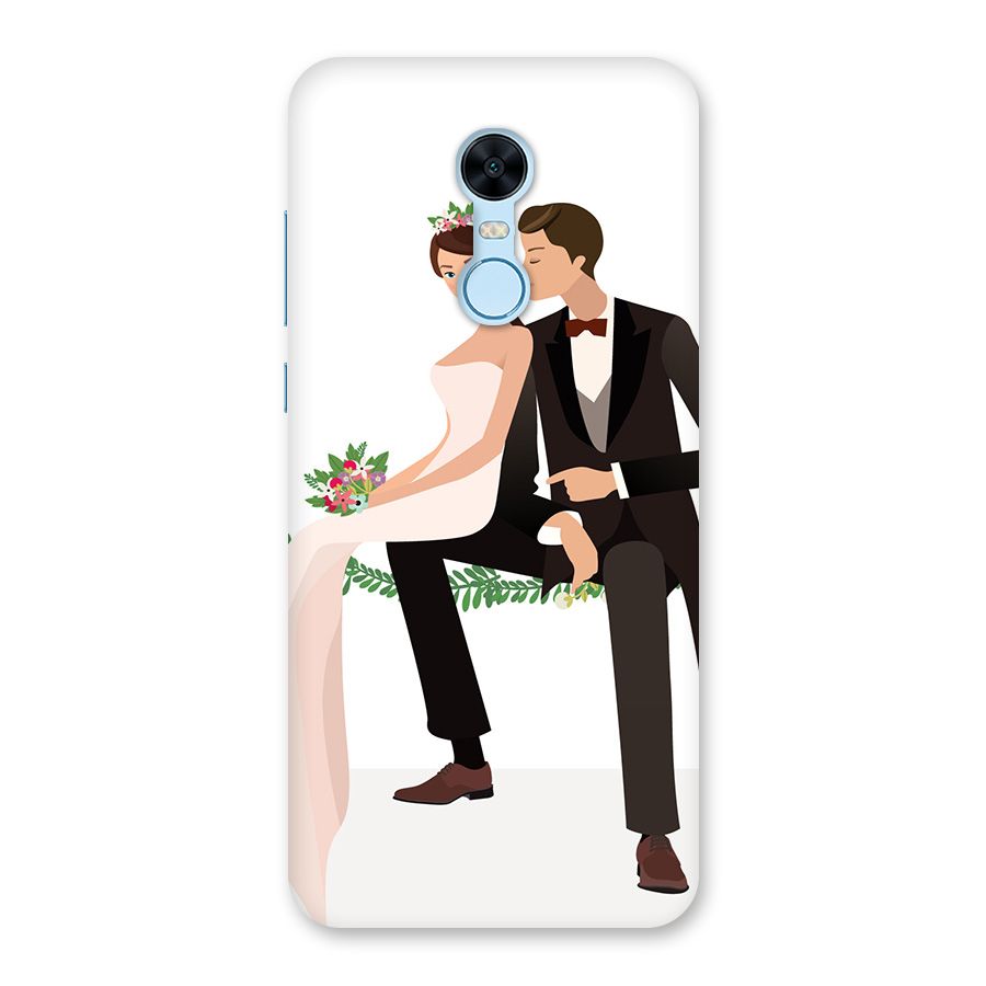 Wedding Couple Back Case for Redmi Note 5