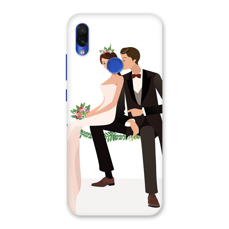 Wedding Couple Back Case for Redmi Note 7S