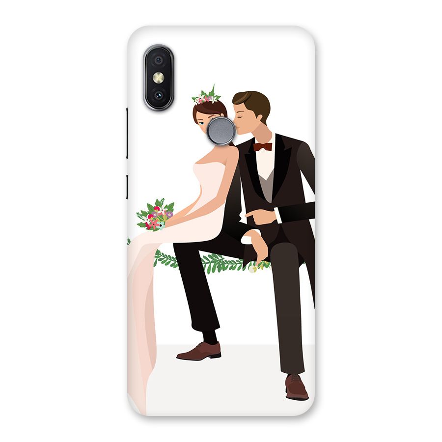 Wedding Couple Back Case for Redmi Y2