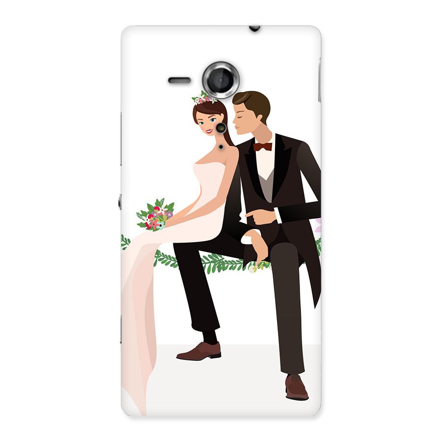 Wedding Couple Back Case for Sony Xperia SP