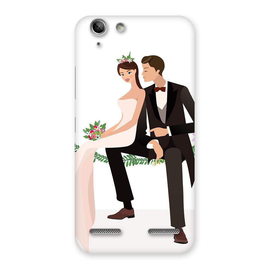 Wedding Couple Back Case for Vibe K5 Plus