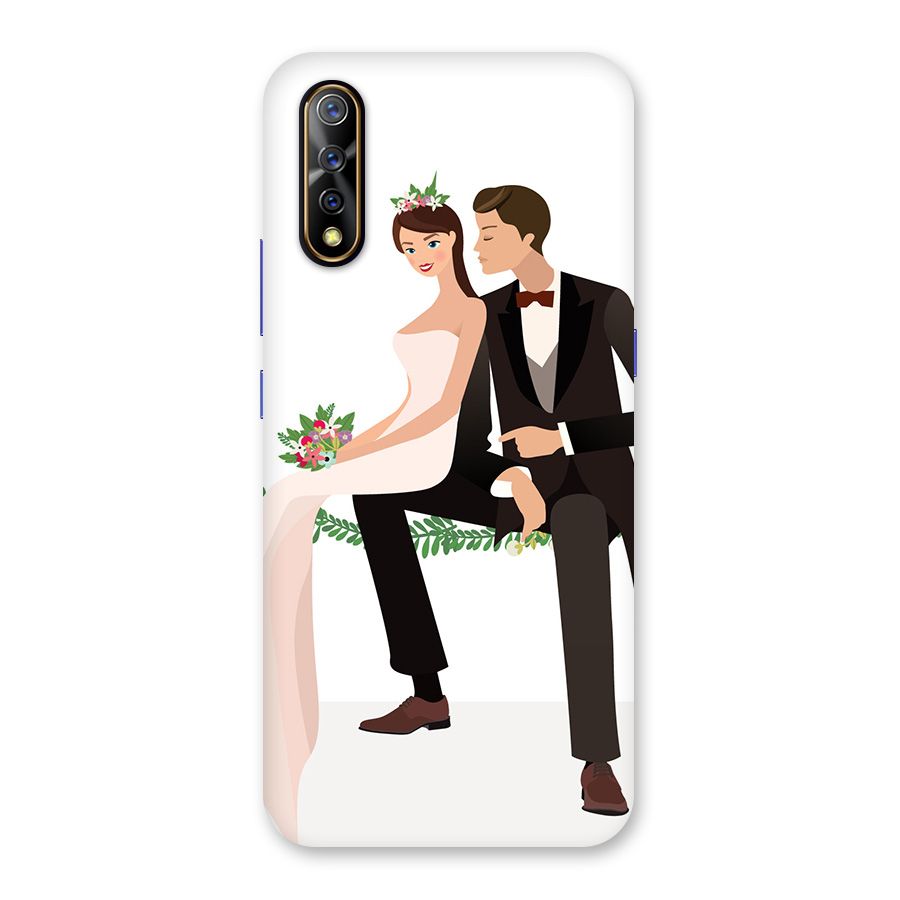 Wedding Couple Back Case for Vivo S1
