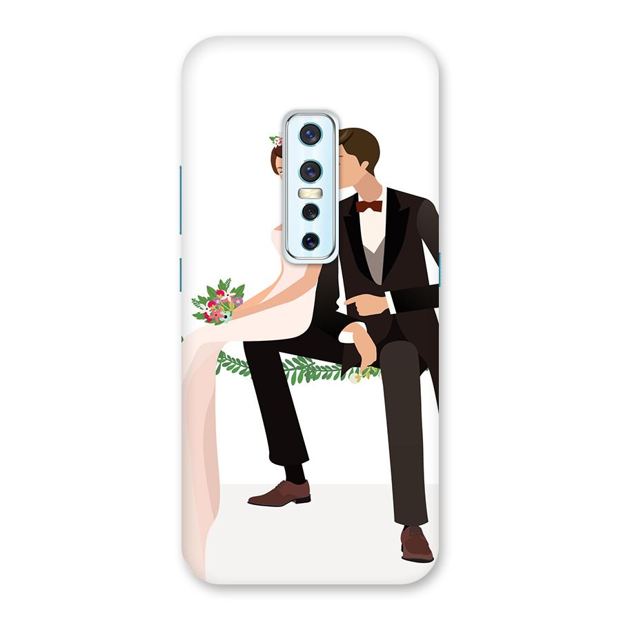 Wedding Couple Back Case for Vivo V17 Pro