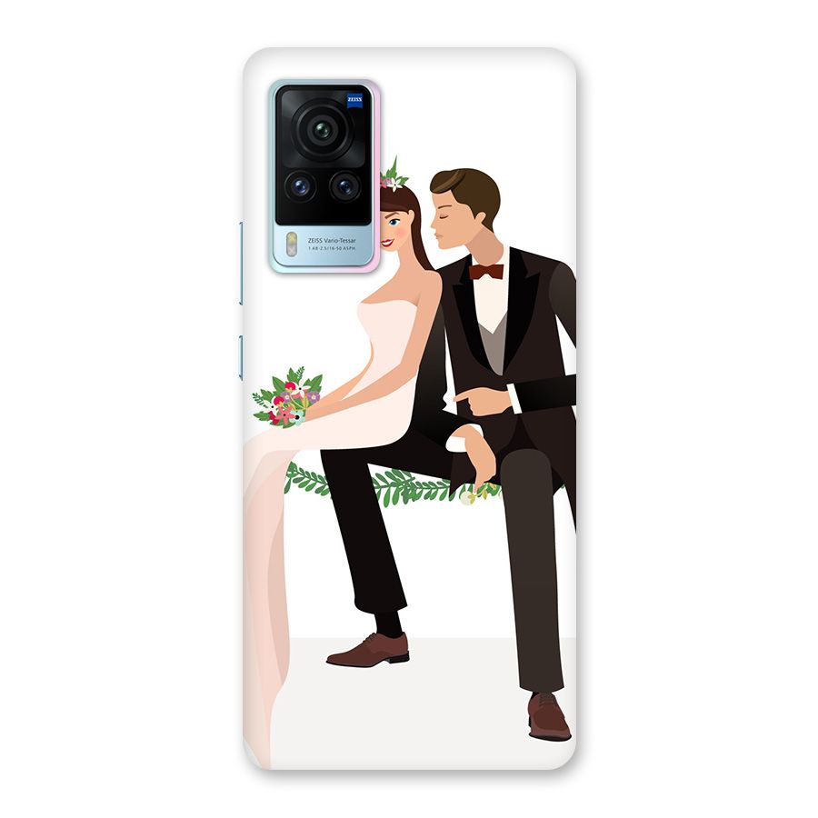 Wedding Couple Back Case for Vivo X60 Pro