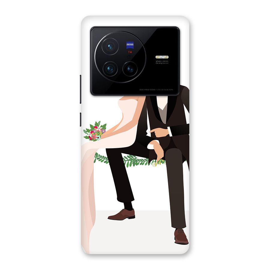 Wedding Couple Back Case for Vivo X80