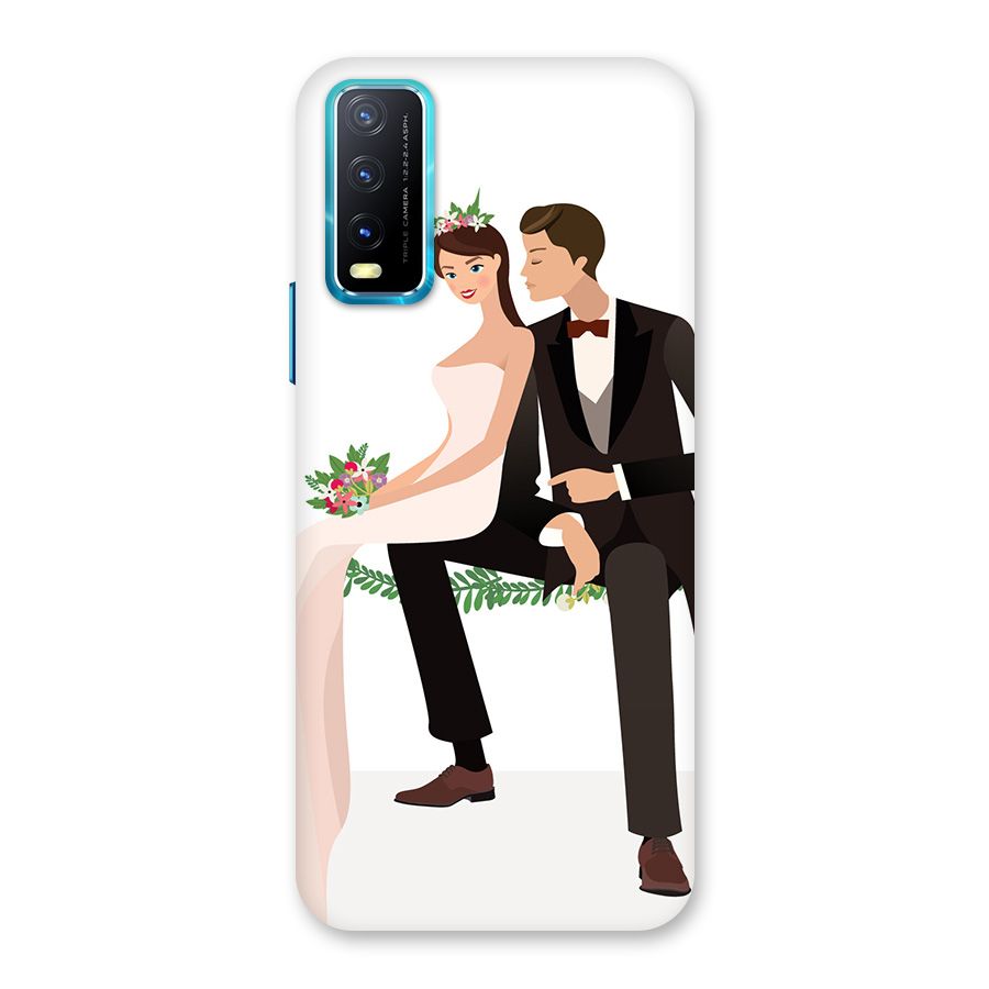 Wedding Couple Back Case for Vivo Y20G