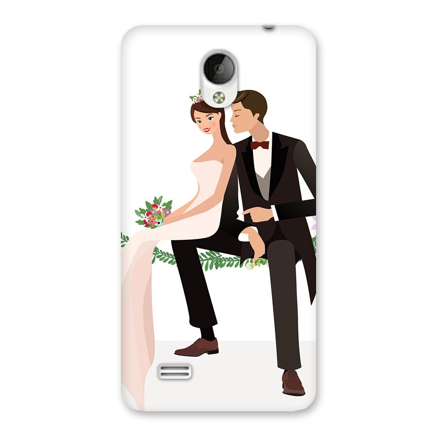 Wedding Couple Back Case for Vivo Y21