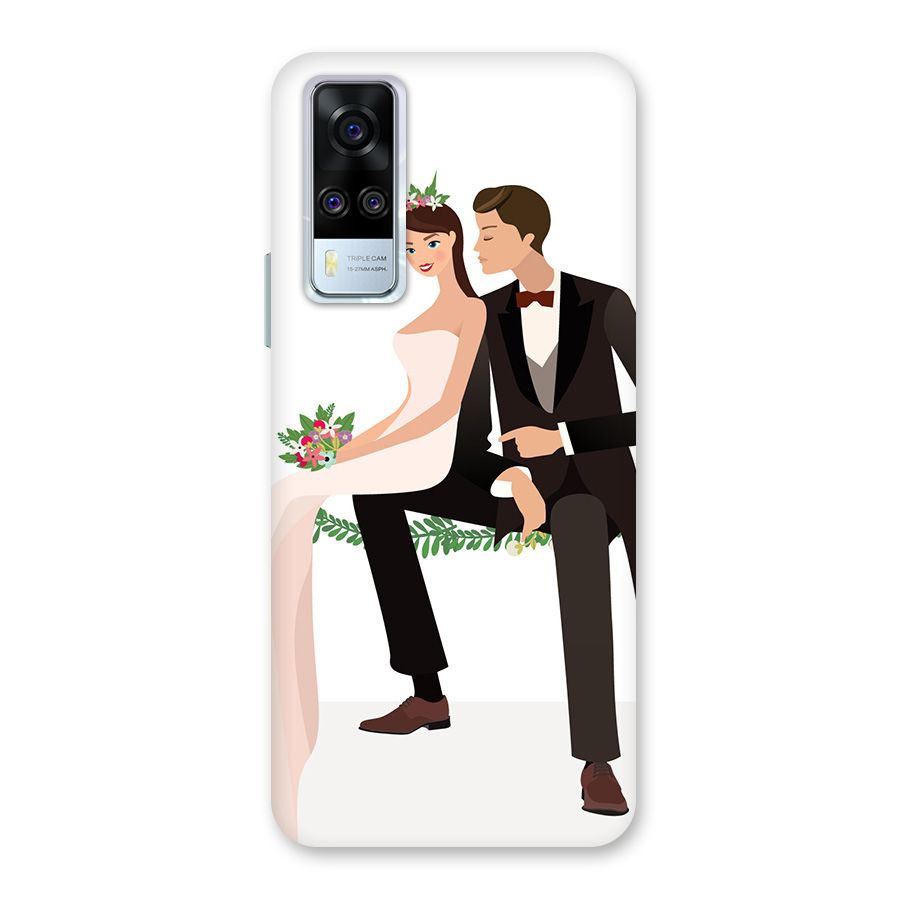 Wedding Couple Back Case for Vivo Y31