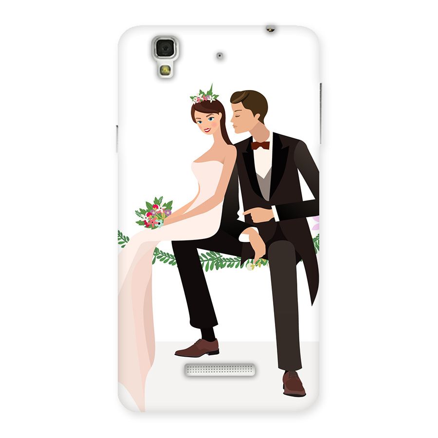 Wedding Couple Back Case for YU Yureka Plus