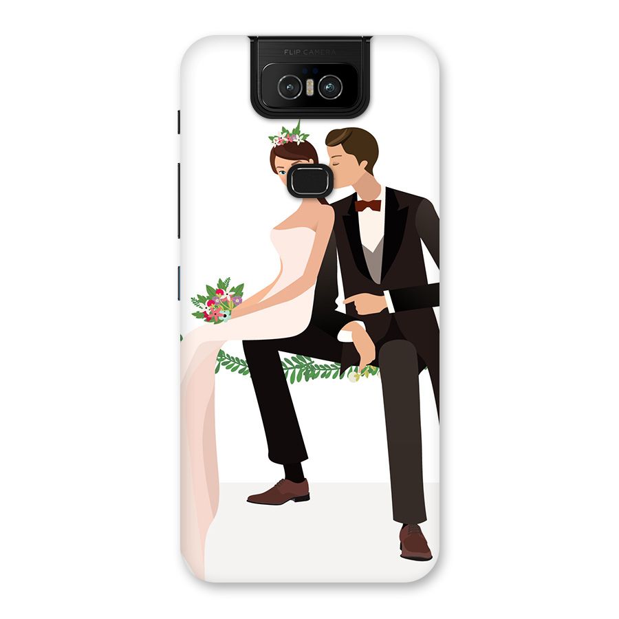 Wedding Couple Back Case for Zenfone 6z