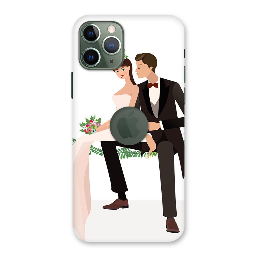 Wedding Couple Back Case for iPhone 11 Pro Logo  Cut