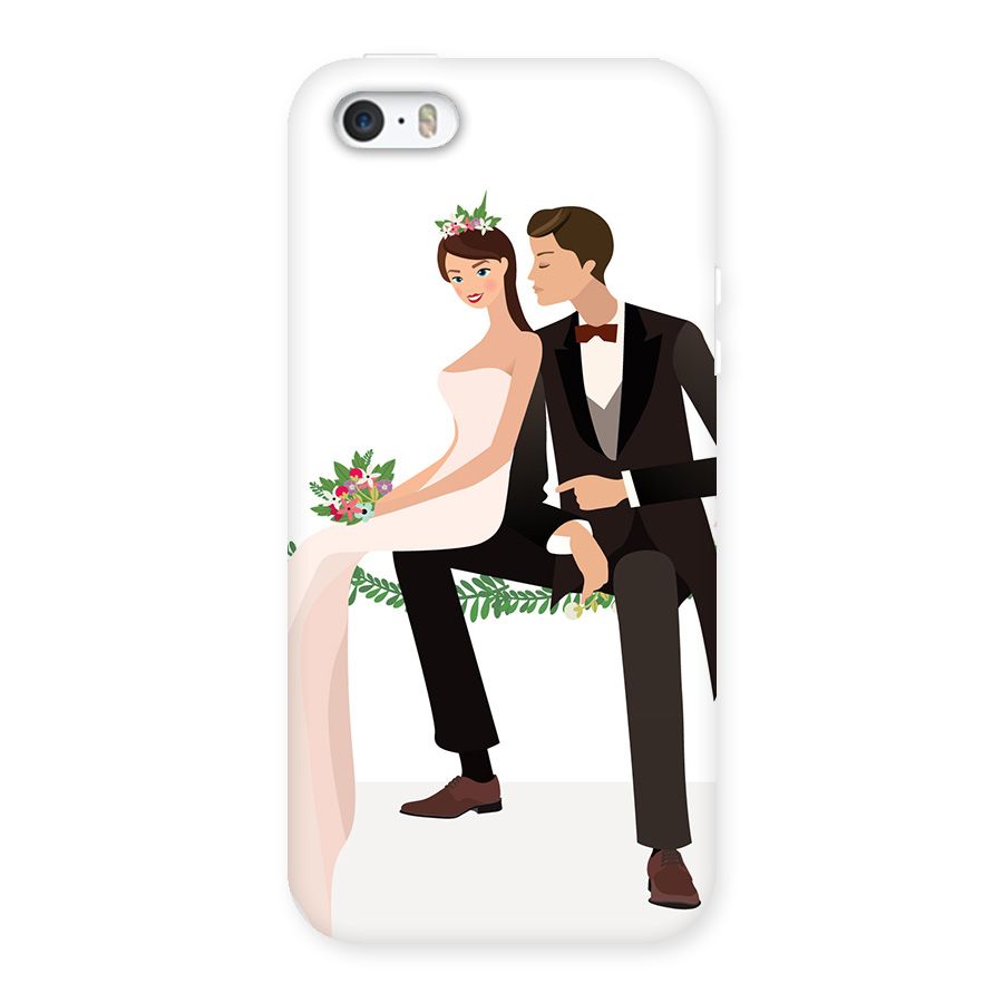 Wedding Couple Back Case for iPhone SE