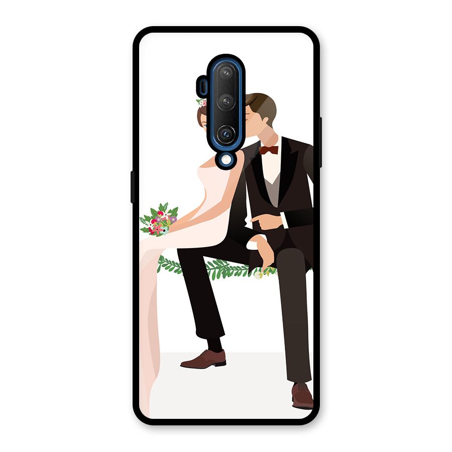 Wedding Couple Glass Back Case for OnePlus 7T Pro