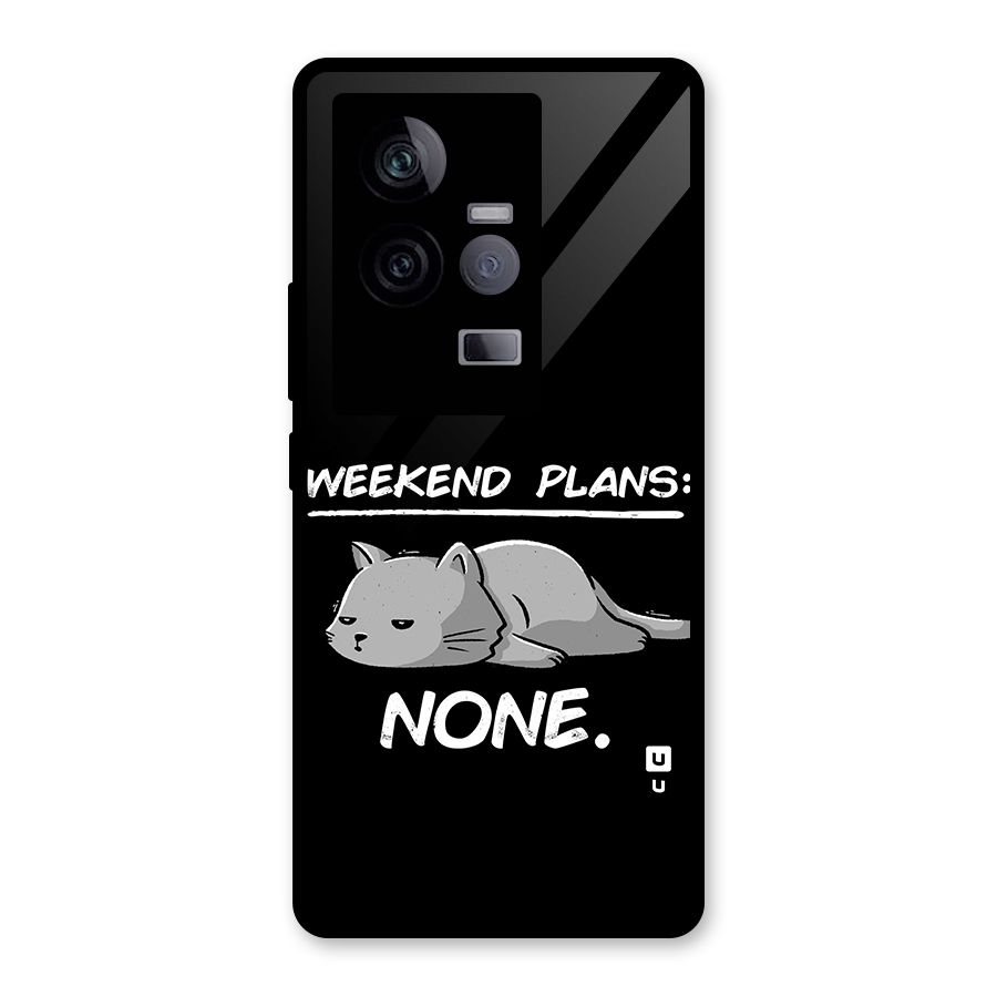 Weekend Plans None Glass Back Case for Vivo iQOO 11 5G