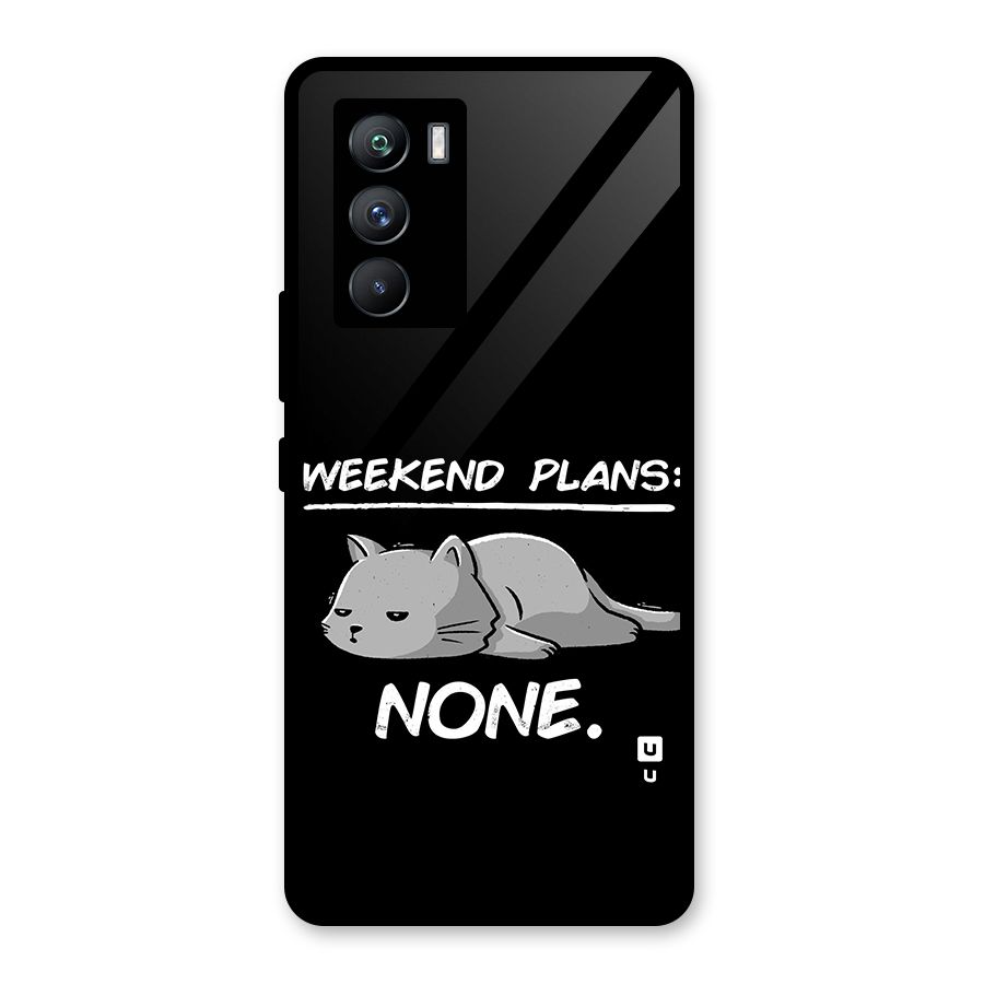 Weekend Plans None Glass Back Case for Vivo iQOO 9 SE