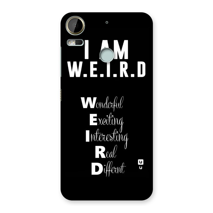 Weird Me Back Case for Desire 10 Pro