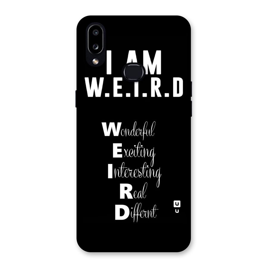 Weird Me Back Case for Galaxy A10s