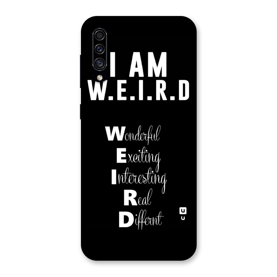 Weird Me Back Case for Galaxy A30s