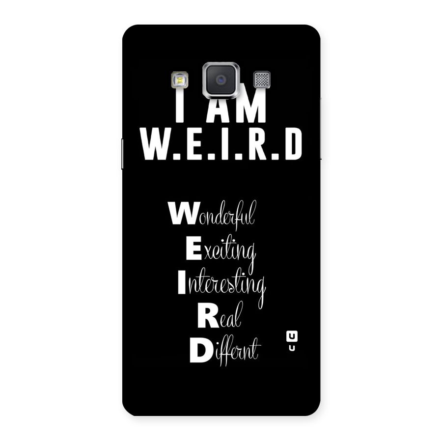 Weird Me Back Case for Galaxy Grand 3