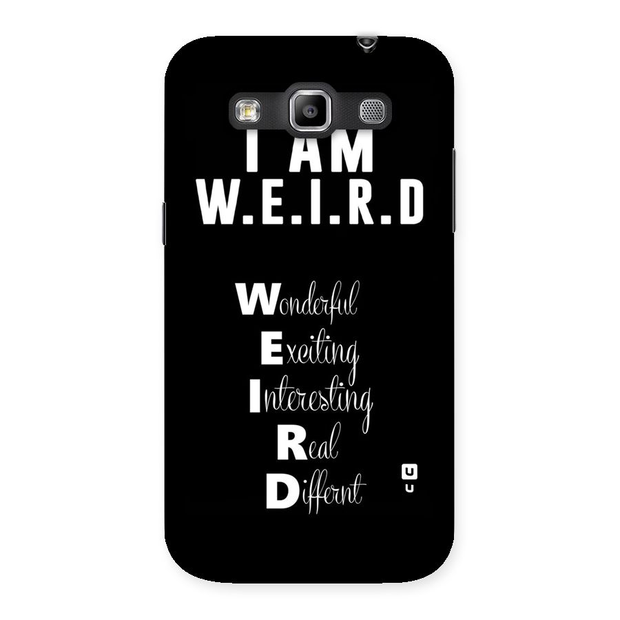 Weird Me Back Case for Galaxy Grand Quattro