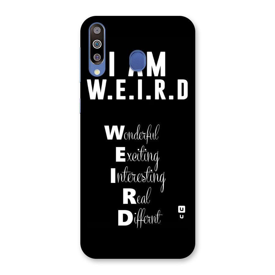 Weird Me Back Case for Galaxy M30