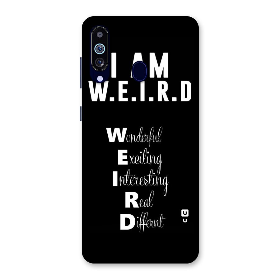 Weird Me Back Case for Galaxy M40
