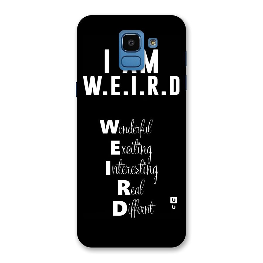 Weird Me Back Case for Galaxy On6