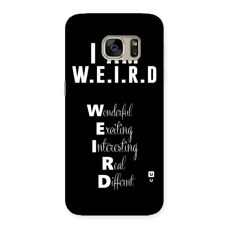 Weird Me Back Case for Galaxy S7