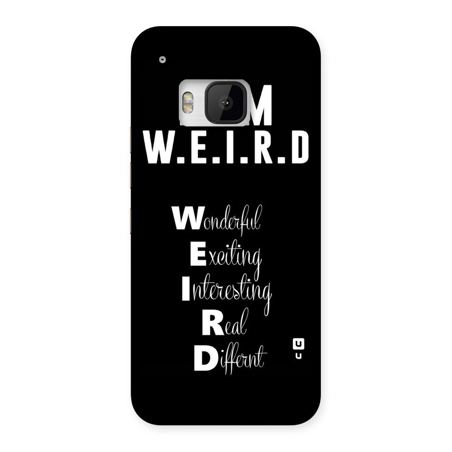 Weird Me Back Case for HTC One M9