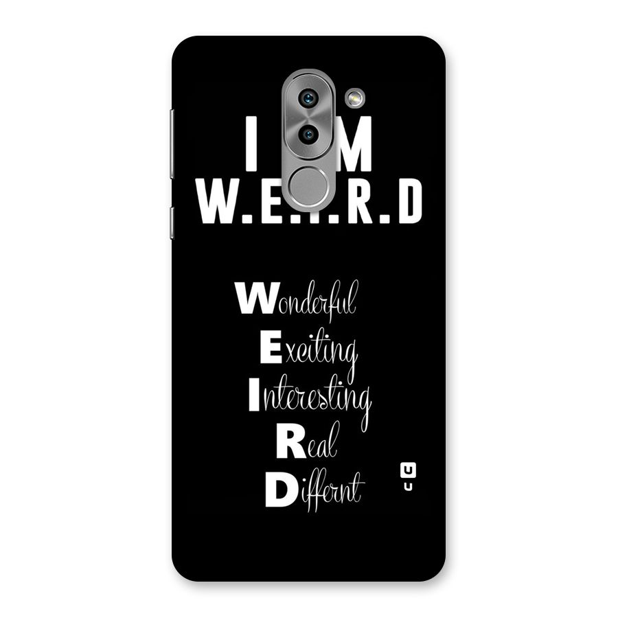 Weird Me Back Case for Honor 6X