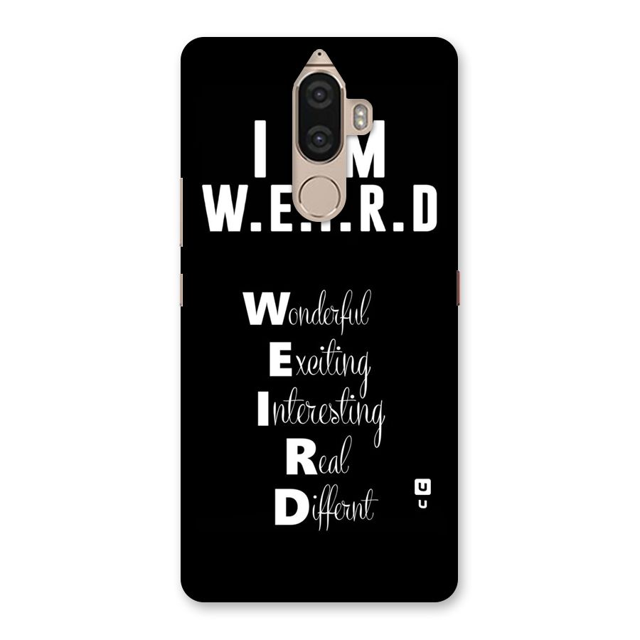 Weird Me Back Case for Lenovo K8 Note