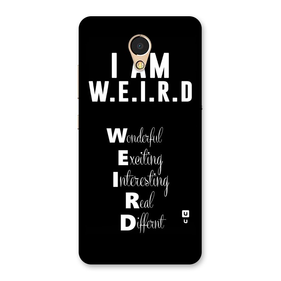 Weird Me Back Case for Lenovo P2