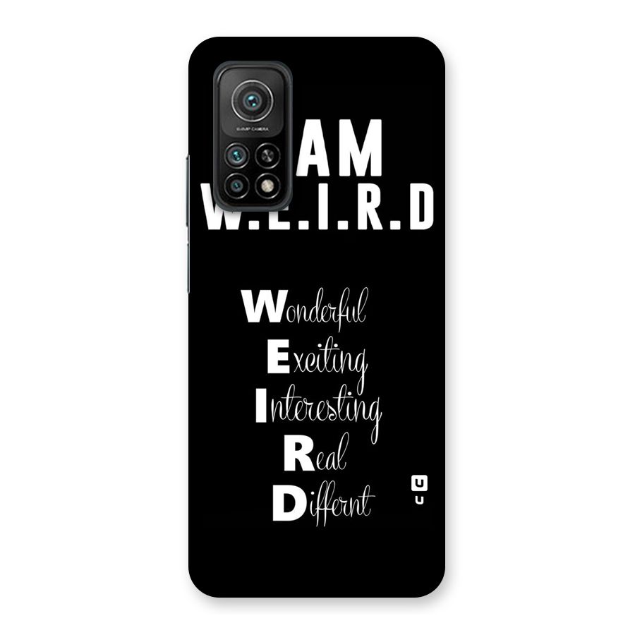Weird Me Back Case for Mi 10T 5G