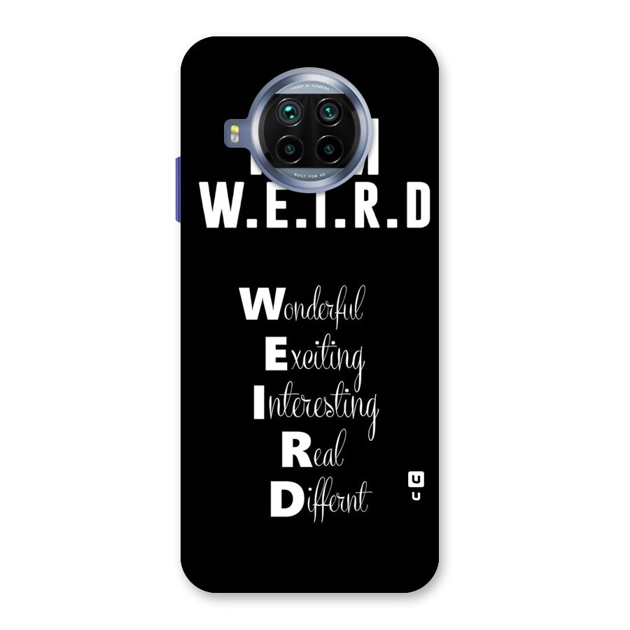Weird Me Back Case for Mi 10i