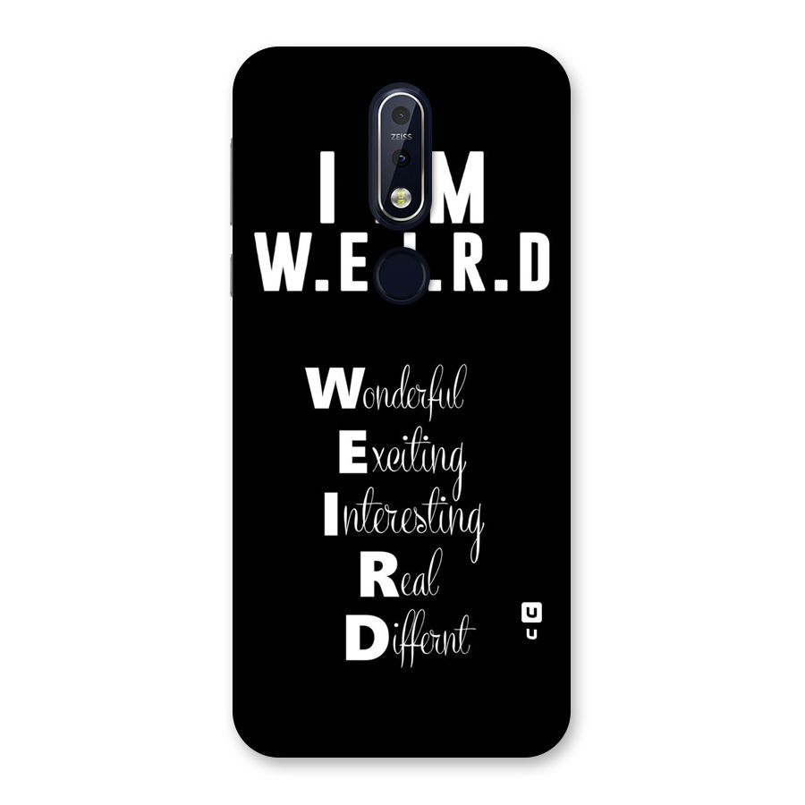 Weird Me Back Case for Nokia 7.1