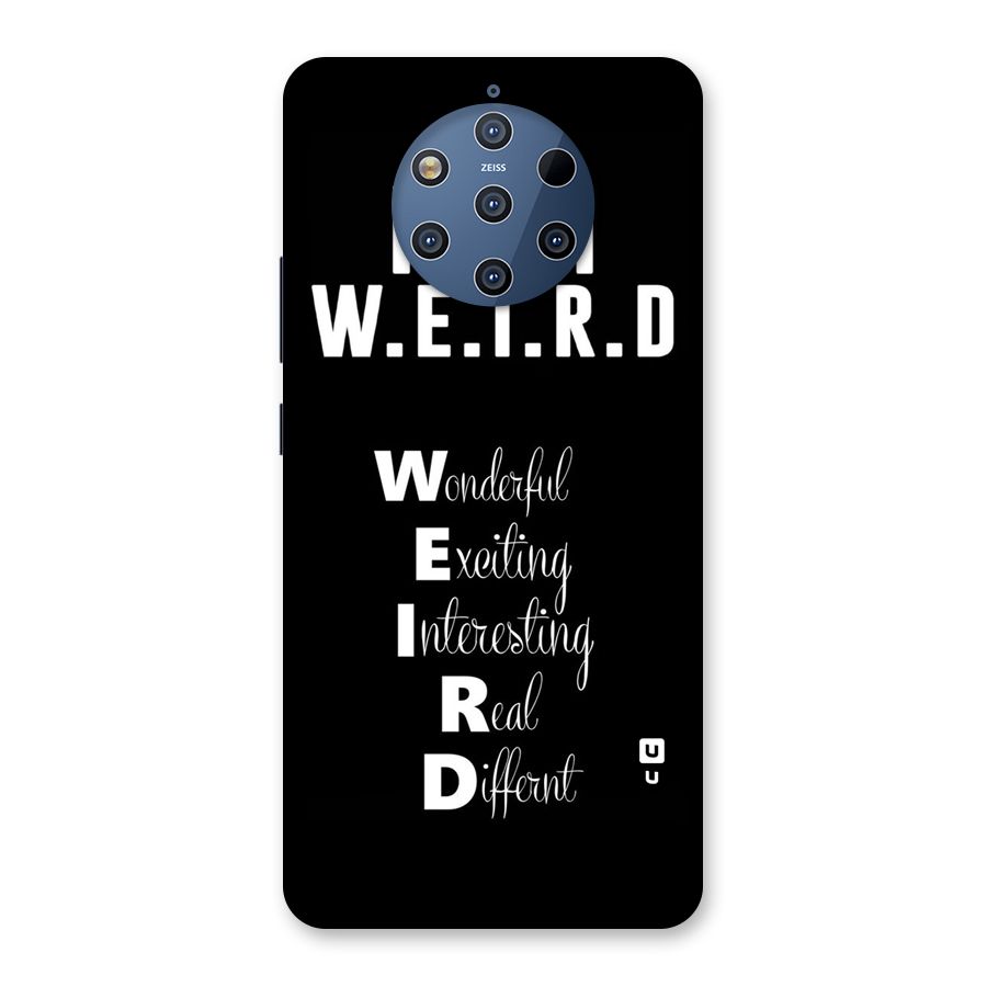 Weird Me Back Case for Nokia 9 PureView