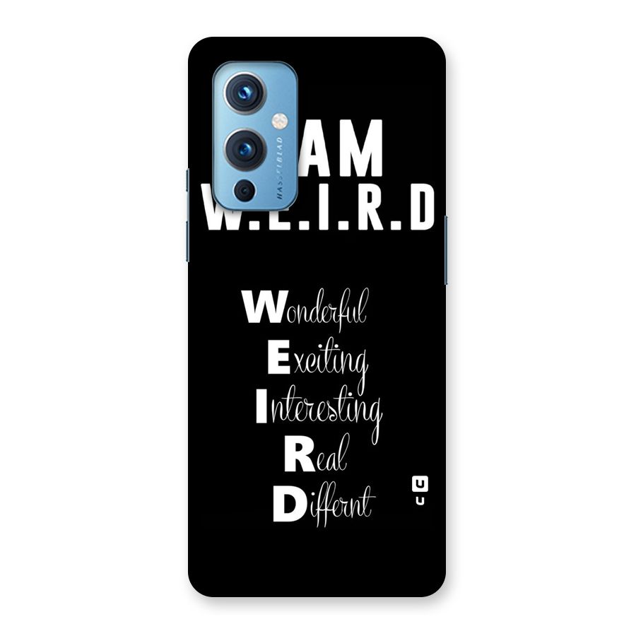 Weird Me Back Case for OnePlus 9