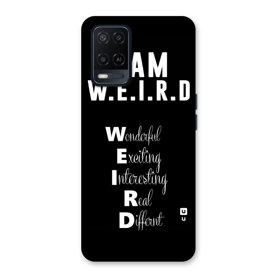 Weird Me Back Case for Oppo A54