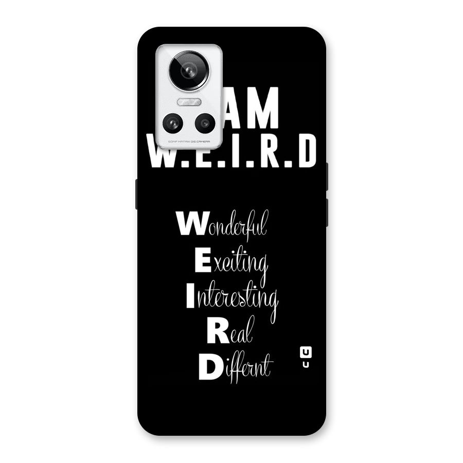 Weird Me Back Case for Realme GT Neo 3