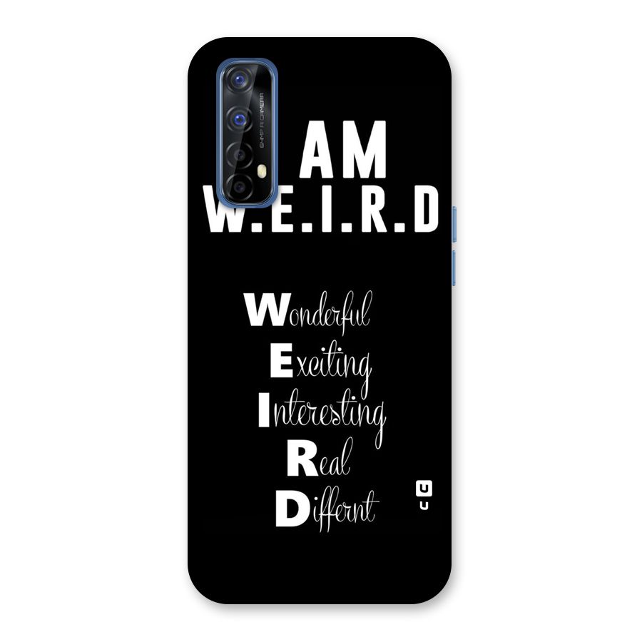Weird Me Back Case for Realme Narzo 20 Pro