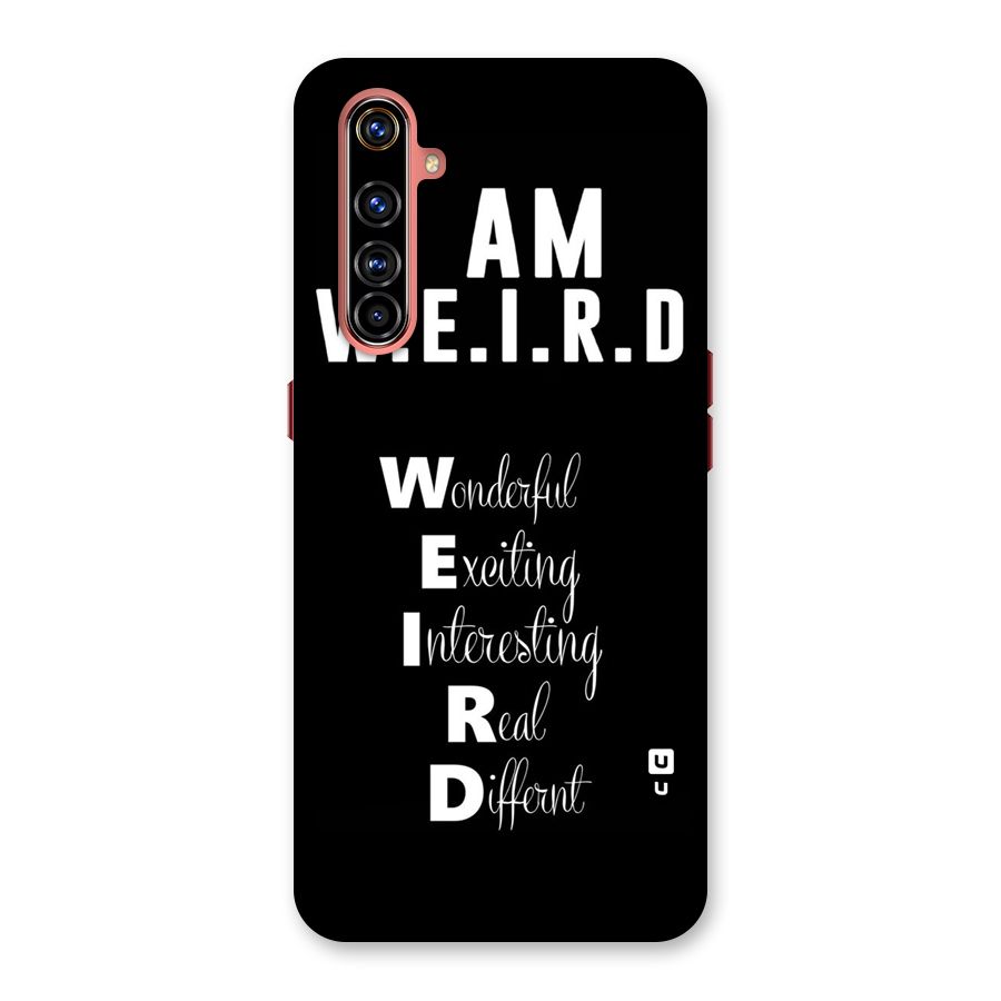 Weird Me Back Case for Realme X50 Pro